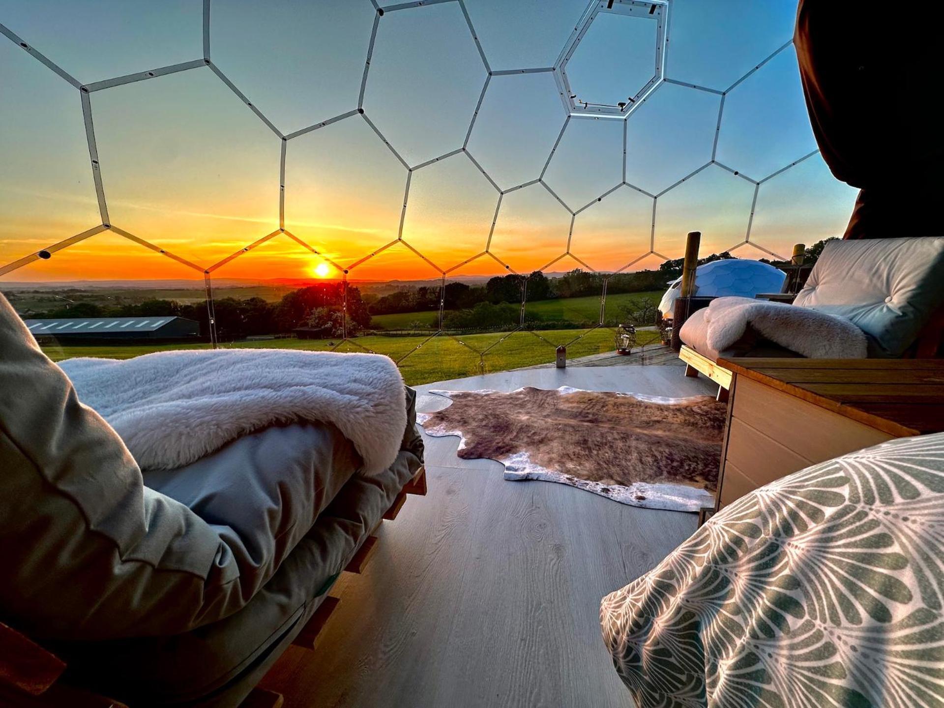Deerstone Glamping-Boulsworth Hill Dome Hot Tub Hotel Earby Eksteriør billede
